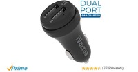 iVoltaa 2 Port Smart Car Charger