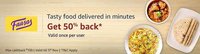50% cashback upto 100 through at Faasos, Behrouz biryani via Amazon Pay 