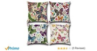  Aart Floral Pattern printed Cushion Cover 16x16 by Aart Store 