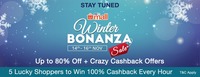 Paytm winter bonanza sale (14-16 November) 