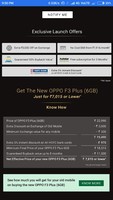 oppo F3 plus 6gb ram launch offers