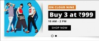 Jabong - Buy 3 At Rs 999