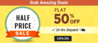 Industry Buying Half Price Sale: Extra 50% Off + 150 cashback via Paytm