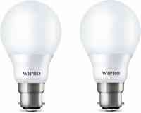 Wipro 7 W Arbitrary B22 LED Bulb  (White, Pack of 2) ||  9 W (White, Pack of 2) 