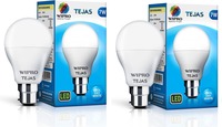 Wipro Tejas 7 W Standard B22 LED Bulb  (White, Pack of 2)