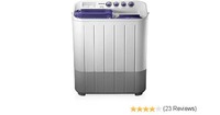 Samsung 7.2 kg Semi-Automatic Top Loading Washing Machine (WT725QPNDMP, White and Blue)