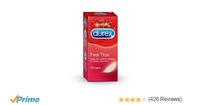 (Pack of 10) Durex Condom Feel Thin @Rs.115