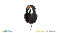 (Lowest) Logitech Prodigy G231 Gaming Headphones with Mic (Black) 