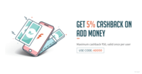 [Last Day] Get 5% Cashback upto 50 on Add Money into FreeCharge Wallet