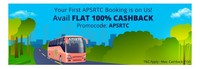 Get 100% Cashback up to ₹150 on APSRTC bus ticket bookings