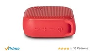 HP Mini 300 Bluetooth Speakers (Red/Blue) @Rs. 999 (57% off) + 150 cb by adding 1rs product