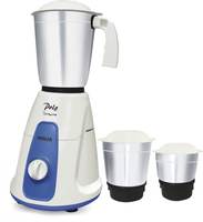 Inalsa Polo 550 W Mixer Grinder (White, Blue, 3 Jars) -Rs. 1199 @70% Off MRP Rs. 3995