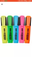 Steal- Set of 5 Camlin Highlighters- Multicolour @29 rs only