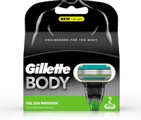 Gillete Body Cartridge(Pack Of 2)