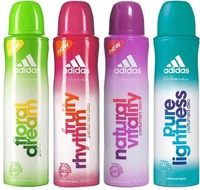 Adidas pack of 4 deo @400