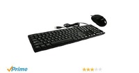 [Lowest] - : Toshiba KU40M USB Wired Keyboard + U20 Combo Set (Black) @ Rs.489/- (59% off)