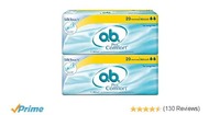 O.B Pro Comfort Regular Tampons - 20 Pieces (Average Flow, Pack of 2)