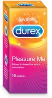 BIS- Durex Pleasure Me Condom(10s) -Rs. 36 @78% Off MRP Rs. 165