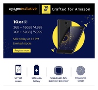 10.or D Amazon Exclusive Sale @12PM Today