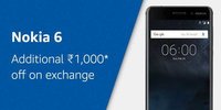 Rs.1,500 Instant Discount on Nokia 6 Nokia 8 Honor View10 Using ICICI Credit Card ( 8-10 Jan )