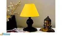 Tucasa LG-196 Conical Shade Table Lamp (Yellow)