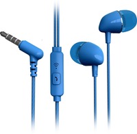 Flipkart SmartBuy Wired Headset With Mic  (Blue, In the Ear)