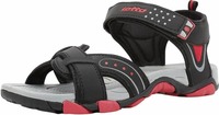 [LOOT] Lotto Men Grey Red Sandals @ 84% off , SIZE - 8  ₹197