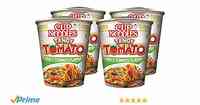 Nissin Cup Noodles Tangy Tomato, 70g (Pack of 4)