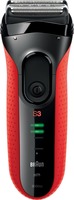 Braun Series 3 3050CC Shaver For Men  (Black, Red)