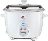 Bajaj Majesty New RCX 5 Electric Rice Cooker  (1.8 L, White)