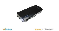 Lapguard Sailing-1510 10400mAH lithium-ion Power Bank (Black-Grey)