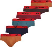 Wyatt Men's Brief  (Pack of 6) Rs. 316 @76% Off MRP Rs. 1200