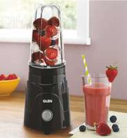 Glen 4048 350 Mixer Grinder 350 W Mixer Grinder (Black, 2 Jars) 