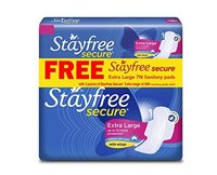 (Pantry) Stayfree Secure Cottony Soft - 20 Pads (Pack of 2, Extra Large) with Free 7 Pads