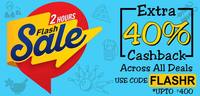 Little app flash sale @5pm 40% cashback upto 400