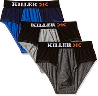 KILLER Men's Cotton Brief (Pack of 3)