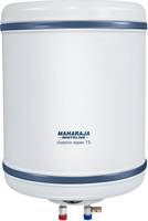 [Hurry back again] Maharaja Whiteline 15 L Storage Water Geyser  (White and Blue, Classico Super 15 (WH-131))