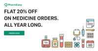 PharmEasy - Flat 30% discount with SBI Cards