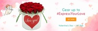 Flat 150 off on valentine gifts of 500 Min in Fnp