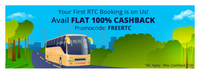 Paytm-Flat 100% Cashback on all RTC Bus Tickets Booking