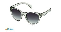 Fastrack UV Protected Round Men's Sunglasses - (P344BK1F|Grey Color)