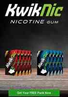 Free Kwiknic Nicotine Gum Worth 100 Rs (Pay only 20 Rs shipping)