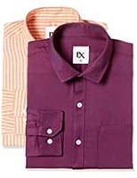 EX by Excalibur Men's Formal Shirt (Pack of 2)