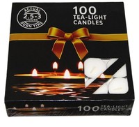 Nanki Trades 100 tea light candles