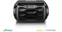 Phillips BT2200B/00 Portable Bluetooth Speakers (Black)