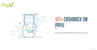 Get 10% cashback when you pay with Freecharge on PayU.