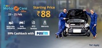 Droom motor care offer : Get 99% Cashback on payment via Paytm wallet