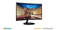 Samsung LC24F390FHWXXL 23.6-inch Curved LED Monitor (Black)