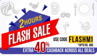 Little app flash sale 40% cash back on everything