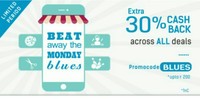 Extra 30% cashback on everything LittleApp